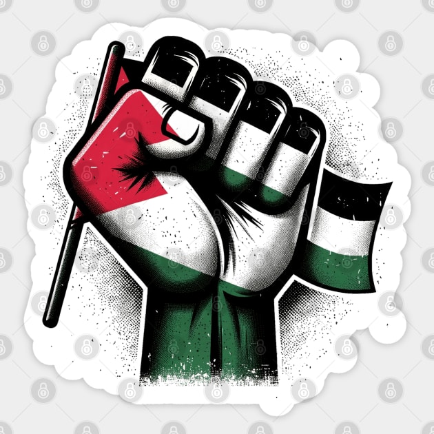 Free palestine Sticker by MZeeDesigns